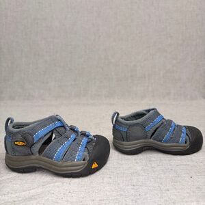 Keen Newport H2 Closed Toe Water Sandals  Blue & Black Little Kid Toddler Size 4